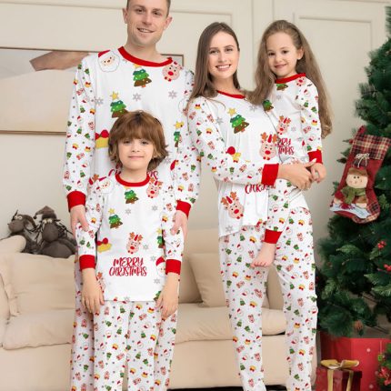 Matching Christmas Pajamas for Family