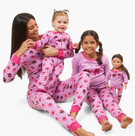 Christmas Pyjama Mom and Daughter Pajama Set