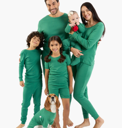 Adults and Kids Pajamas 2 Pcs Sets Family Matching